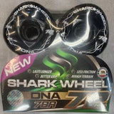 72mm Shark Wheels Black Opaque